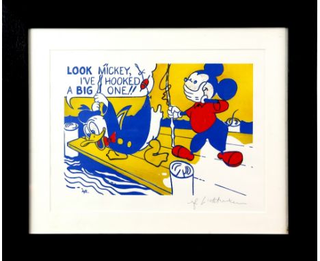 After Roy Lichtenstein, print 'The exhausted soldiers, sleepless for five and six days at a time, always hungry for decent ch