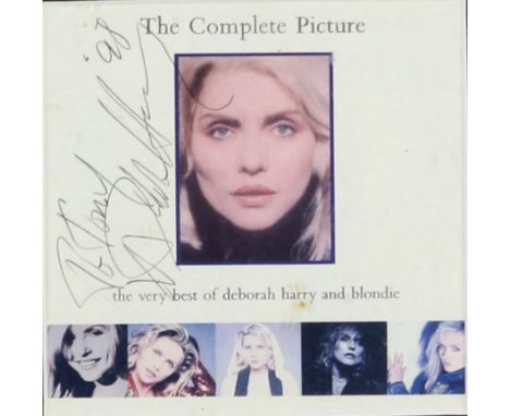 Debbie Harry - Blondie collection including Picture Disc signed photo, badges, Tour leaflet from 1993 and others (6).        