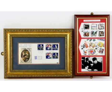 The Beatles - Collection of memorabilia including First Day Covers, Collectors Stamp sets, Cigarette cards, Signature Series 