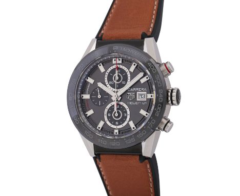 TAG HEUER Carrera Heuer 01 Chronograph, Ref. CAR201W. Herrenuhr. Eingestelltes Modell, letzter bekannter Neupreis: 4.950,- Eu