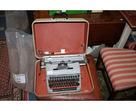 A 1960's Olympus typewriter