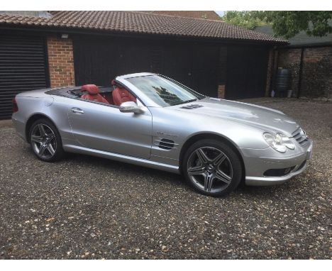 2003 Mercedes SL55AMG convertible ,Registration J16FFB-automatic. This stunning modern classic Mercedes sports car has a 5.5 