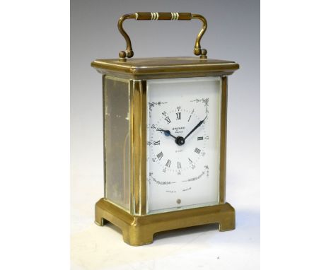 Bayard of Paris brass cased carriage clock  