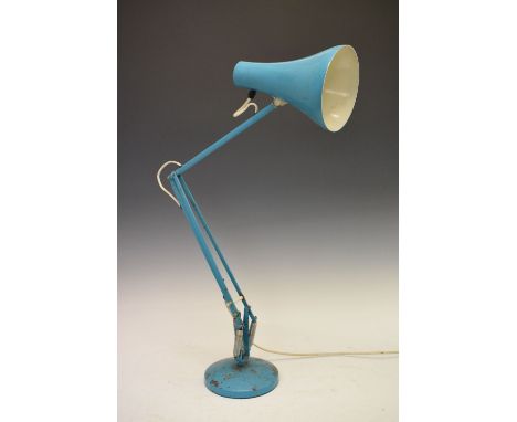 Anglepoise lamp in turquoise  