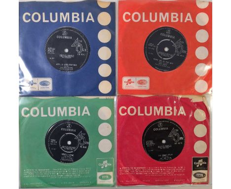 EARLY PINK FLOYD 7" COLLECTABLES. A lovely pack of x4 1967- 1968 Pink Floyd singles. Titles are Apples and Oranges d/w Paint 