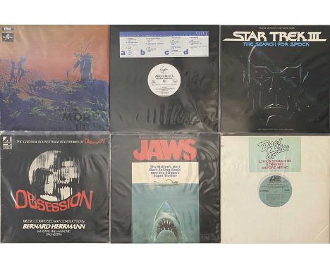 SOUNDTRACK LP COLLECTION - a collection of approximately 76 Soundtrack LPs. Collection to include: Star Trek III The Search F
