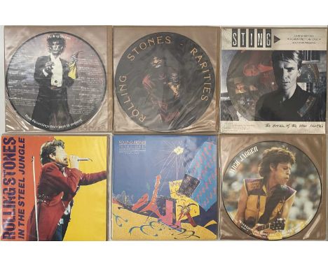 CLASSIC ROCK &amp; POP - LP/ 12"/ 7" PICTURE DISC COLLECTION. A smashing collection of around 66 picture discs, a mixture of 