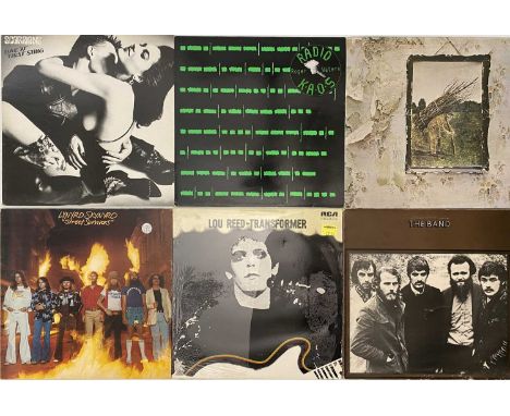 MIXED ROCK LP COLLECTION - a collection of approximately 82 mixed Rock LPs. Collection to include: Led Zeppelin - IV, The Ban