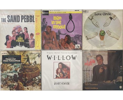 SOUNDTRACK LP COLLECTION - a collection of approximately 79 Soundtrack LPs. Collection to include: Love Circle - CBS (S 70067