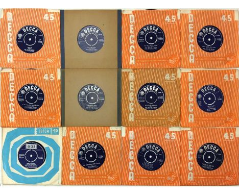 ROLLING STONES / THE BEATLES - 7" COLLECTION. A collection of 36 x 7". Artists/ Titles include Come On (F.11675), The Last Ti