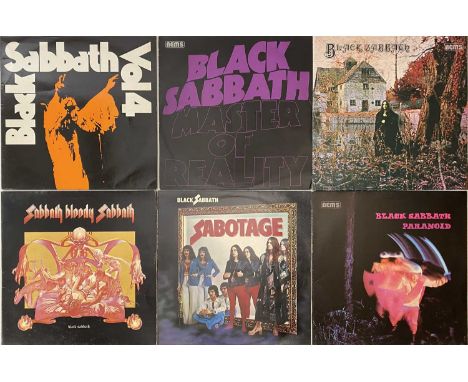 BRITISH HEAVY/ CLASSIC ROCK - LP COLLECTION. A smashing collection of around 42 rock LPs, mostly reissue pressings. Artists/ 