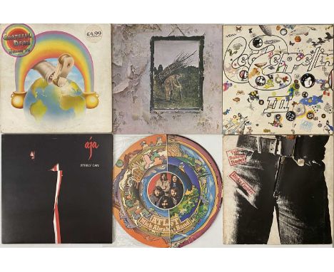 MIXED ROCK LP COLLECTION PLUS LED ZEPPELIN RARITIES. Approximately 50 mixed rock LPs, including 2 Led Zeppelin rarities. Titl