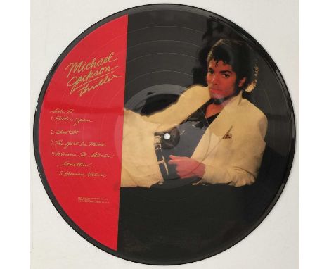 MICHAEL JACKSON - THRILLER LP (TAIWAN PICTURE DISC PRESSING). A lovely picture disc here with Michael Jackson - Thriller (Tai
