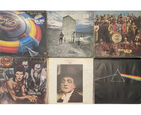 CLASSIC ROCK &amp; POP - LPs. Classic albums with around 65x LPs here. To include ELO - Out Of The Blue (blue vinyl), Pink Fl