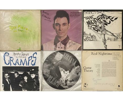 PUNK/ WAVE/ INDE/ COOL POP - LP COLLECTION. A collection of 47 LPs. Artists/ titles include Nirvana - Bleach (TUP LP6, pictur