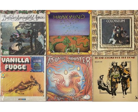PROG, PSYCH, AND ROCK LP COLLECTION - a collection of approximately 52 Prog, Psych, and Rock LPs. Collection to include: Colo
