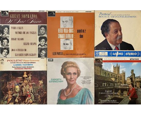 CLASSICAL - LP COLLECTION. A collection of approx 50 x (mostly) LPs. Composers/ Compositions/ Performers/ Catalogue numbers i