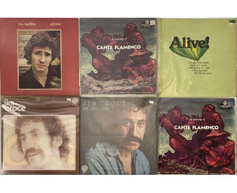 FOLK / WORLD / COUNTRY LP COLLECTION. A large collection of 220+ folk, world and country lps. SLEEVE / VINYL. Titles include 