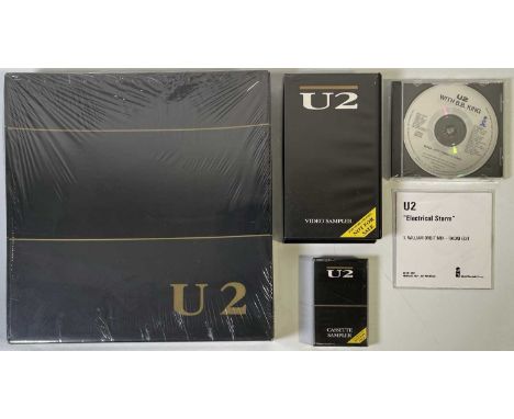 Good selection of U2 promotional items mostly from the Joshua Tree period. To include: sealed and unopened Joshua Tree promot