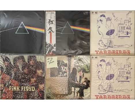 YARDBIRDS/ ROLLING STONES/ PINK FLOYD - LP COLLECTION. A quality collection of 34 rock LPs. Artists/ titles include Yardbirds