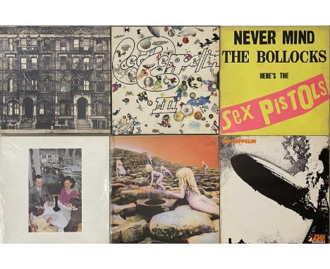 ROCK / GLAM - LP COLLECTION. A collection of 23 x LPs. Artists/ Titles include Sex Pistols - Never Mind The Bollocks Here's T