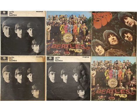 BEATLES/ QUEEN/ DYLAN - LP COLLECTION. A collection of around 34 classic rock LPs. Artists/ titles include The Beatles (x14) 
