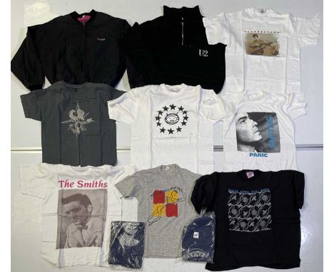 12 items of mostly music related clothing to inc promo / tour examples. To inc: Pink Floyd 'Momentary Lapse of Reason' vintag