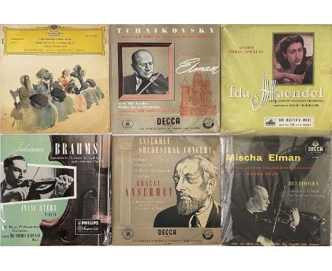 CLASSICAL - MONO LP PACK. A pack of 13 x LPs. Composers/ Compositions/ Performers/ Catalogue numbers include Brahms Violin Co