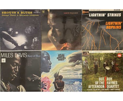JAZZ/ BLUES - LP COLLECTION. A quality collection of around 67 jazz &amp; blues LPs. Artists/ titles include Lightnin Hopkins
