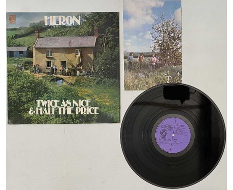HERON - TWICE AS NICE &amp; HALF THE PRICE LP (UK STEREO ORIGINAL - DNLS.3025). An original UK pressing of Heron - Twice As N