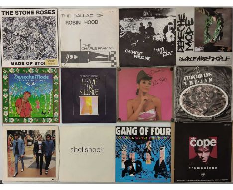 PUNK, WAVE, INDIE, ALT, SYNTH, AND COOL POP 7" COLLECTION - a collection of approximately 140 Punk, Wave, Indie, Alt, Synth, 
