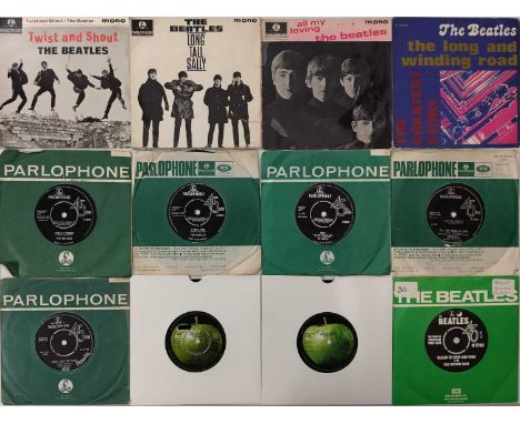 THE BEATLES AND ROLLING STONES 7" COLLECTION - a collection of approximately 284 The Beatles and The Rolling Stones 7"s. Coll