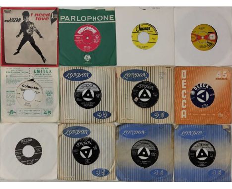 ROCK &amp; ROLL / DOO WOP - 7" COLLECTION. A rockin' collection of approx 375 x 7". Artists include Little Richard, Billy Dol