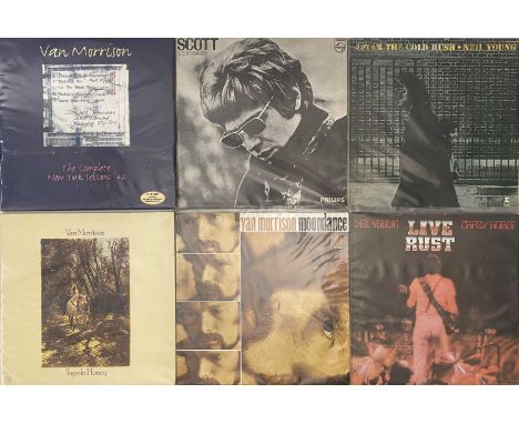 FOLK/ COUNTRY ROCK - LP COLLECTION. A smashing collection of around 29 folky/ country LPs. Artists/ titles include Neil Young