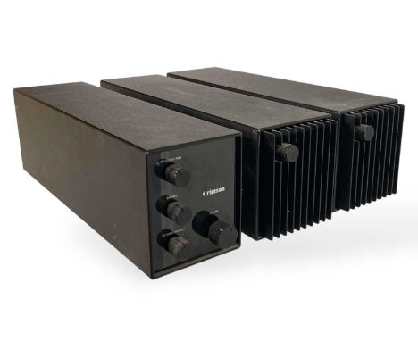 Crimson hifi equipment to include a CS610C pre-amplifier and a pair of CS630C monoblock amplifiers. Also included is a Creek 