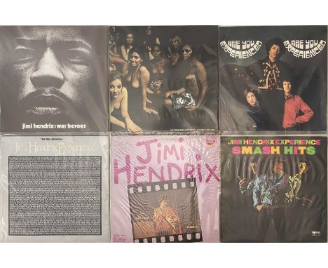 JIMI HENDRIX - LP PACK (INC ORIGINAL PRESSING). A pack of 8 x LPs. Titles are Are You Experienced (mono original, 612001, VG+