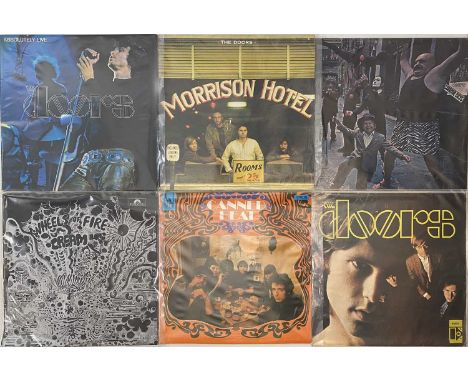 ROCK - LP COLLECTION. A rockin collection of approx 63 x LPs. Artists/ Titles include The Doors inc Strange Days, The Doors, 