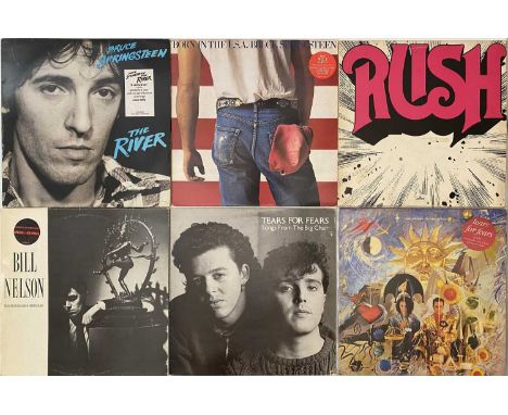 MIXED GENRE - ROCK / POP - LP / 12" COLLECTION. Another collection of approx 200 x LPs/ 12". Artists/ Titles include Rush - R