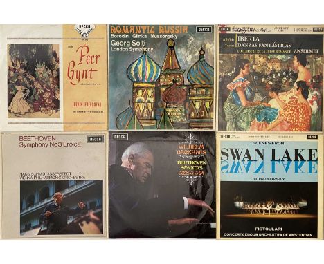 DECCA SXL - CLASSICAL LP PACK. A fine selection of 16 classical LPs. All ED1/ 2 releases on Decca SXL. ED1 Composers/ perform