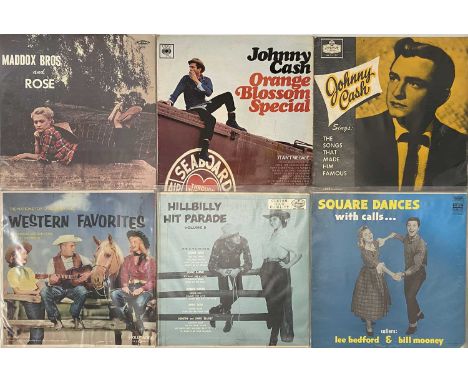 COUNTRY - LP/ 10" COLLECTION. A quality collection of around 77 country LPs with a smattering of 10". Artists/ titles include