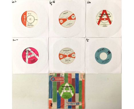 BLUES/ R&amp;B/ BEAT - 7" RARITIES/ DEMOS PACK. A fine selection of 7 7" singles. Artists/ titles include Bobby Jameson - Rum