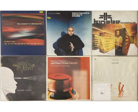 TRIP HOP/DOWNTEMPO/HIP HOP/DANCE - 12"/LPs (WITH RARITIES). Dope collection of around 56 x 12"/LPs including deleted 90s/2000