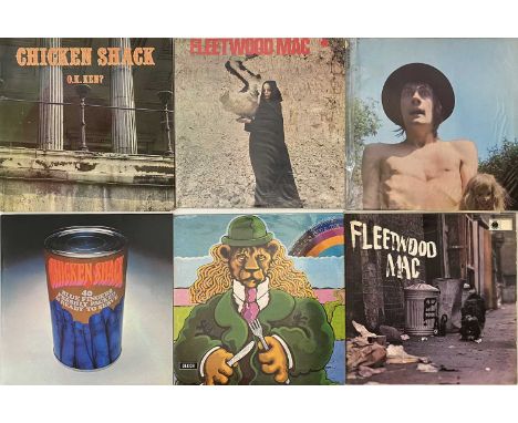 FLEETWOOD MAC/ CHICKEN SHACK/ SAVOY BROWN - LP PACK. A quality selection of 10 rock LPs. Artists/ titles include Fleetwood Ma