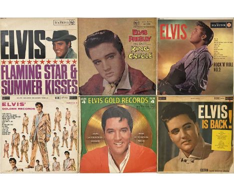 ELVIS PRESLEY - UK RCA/ HMV LP/ 10" PACK. A collection of around 33 LPs by Elvis Presley, all RCA releases on either red spot