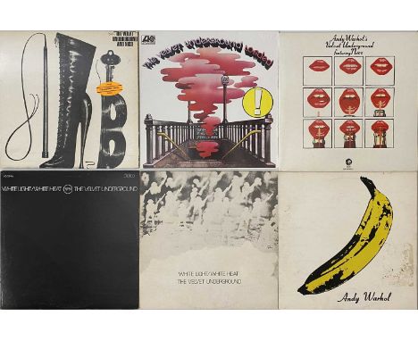 ROCK ICONS - LP COLLECTION. A quality collection of around 38 rock LPs. Artists/ titles include Velvet Underground inc Andy W