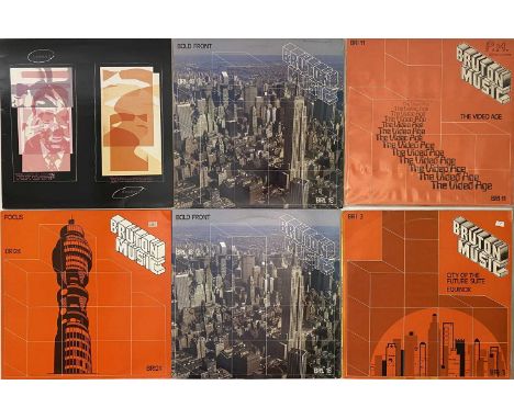 BRUTON MUSIC (LIBRARY) - LP COLLECTION (WITH COLLECTABLES). Excellent run of 68 x LPs (almost entirely) on Bruton Music inclu