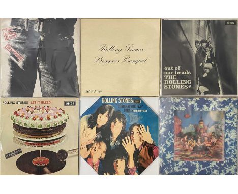 THE ROLLING STONES - LP PACK. A quality pack of 8 LPs by The Rolling Stones. Titles include Out Of Our Heads (LK 4733, UK unb