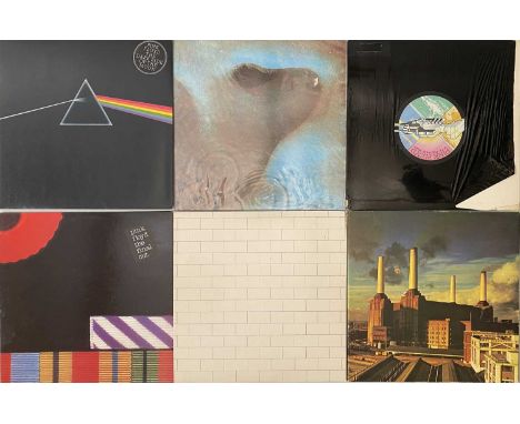 CLASSIC/ FOLK - ROCK LP COLLECTION. A quality collection of around 57 rock LPs. Artists/ titles include Pink Floyd inc See Em