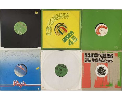 REGGAE - 12" COLLECTION. A collection of around 51 reggae 12". Artists/ titles include Tenor-Saw - Ring The Alarm, The Bandit