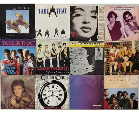 80S AND 90S POP 7" COLLECTION - a collection of approximately 535 80s and 90s Pop 7"s. Collection to include: Talk Talk, Take
